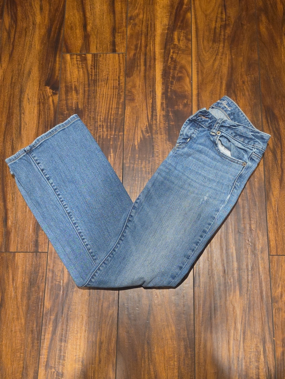 American Eagle Outfitters Women's Light Blue Bootcut Jeans